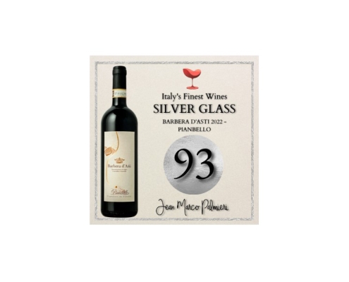 Italy's Finest Wine - Silver Glass Barbera d'Asti Pianbello 2022