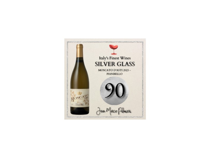 Italy's Finest Wines - Silver Glass - Moscato d'Asti 2023